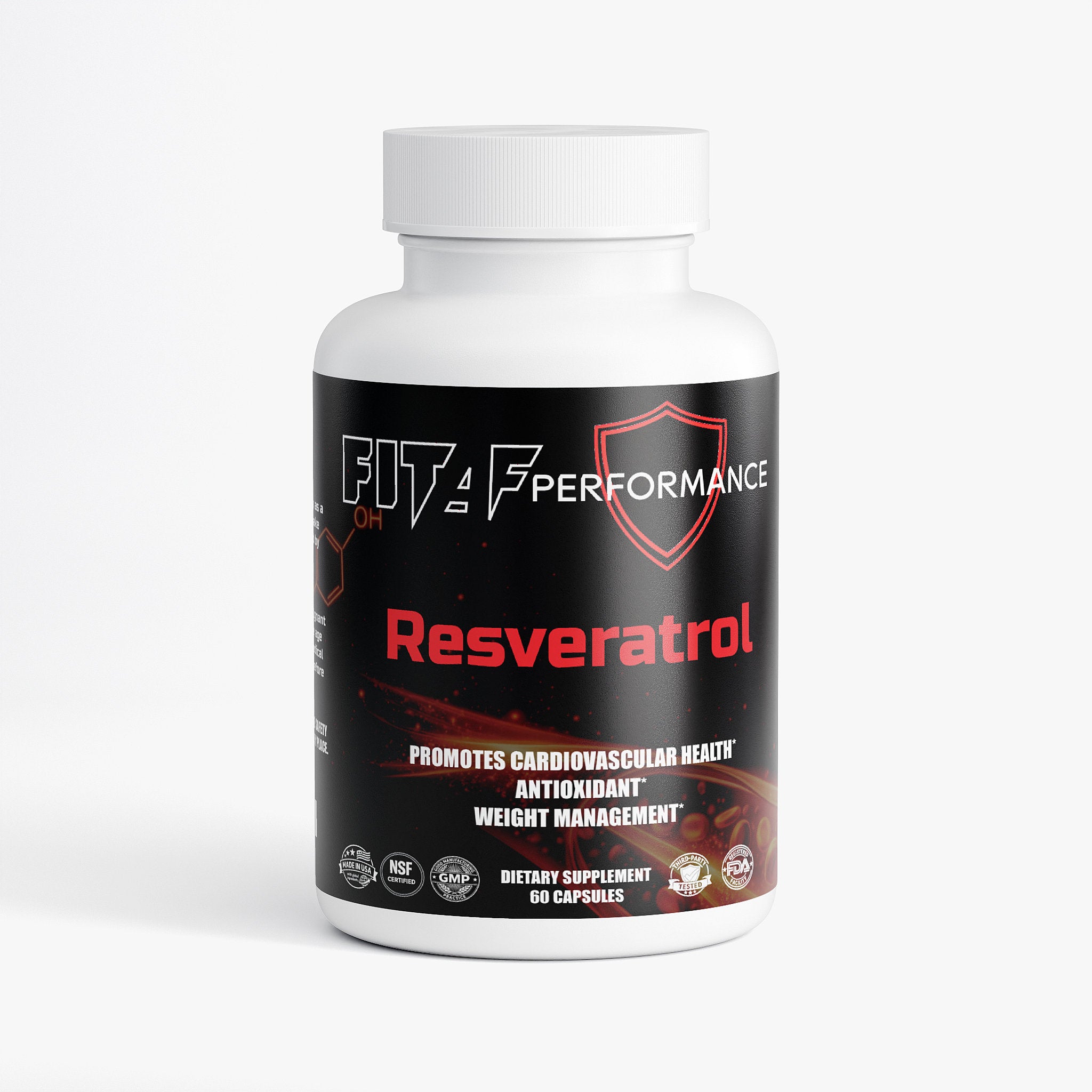 Resveratrol Supplement | Antioxidant & Longevity | FitAF