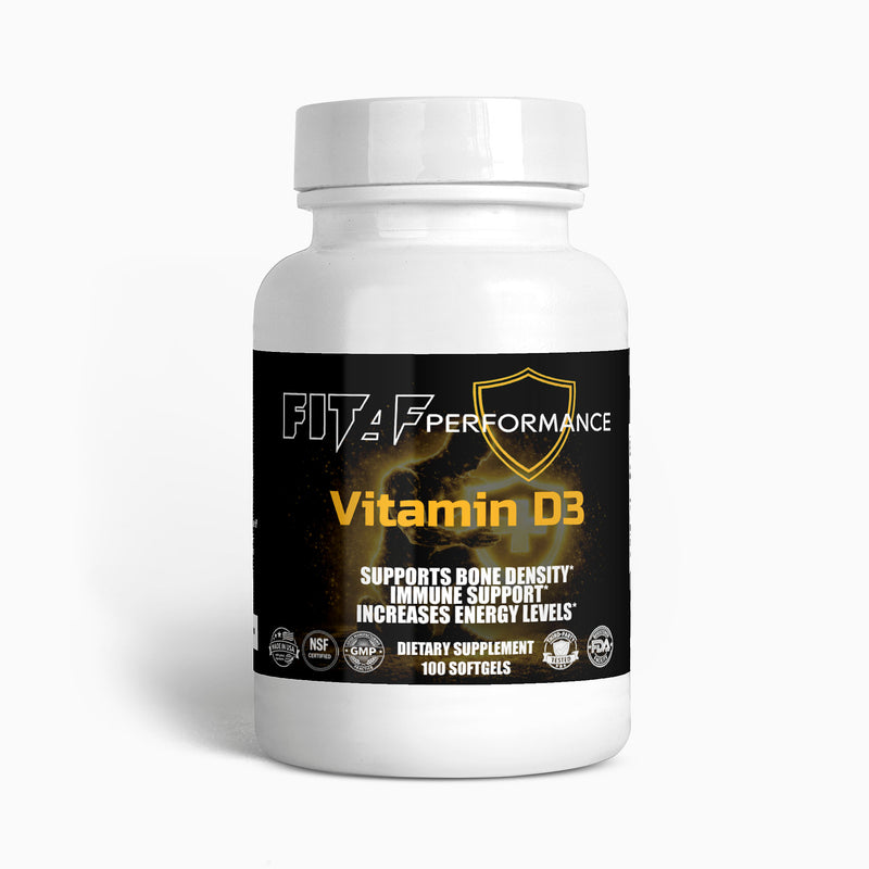 Vitamin D3 Supplement | Immune & Bone Health | FitAF