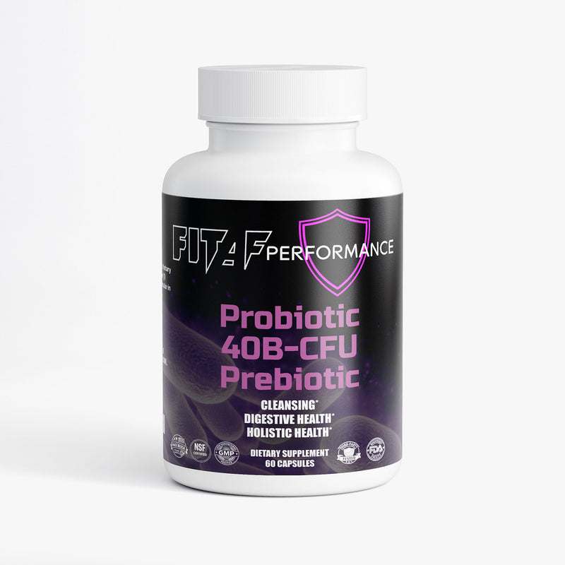 Probiotic Supplement 40 Billion CFU | Gut Health & Digestion | FitAF Performance